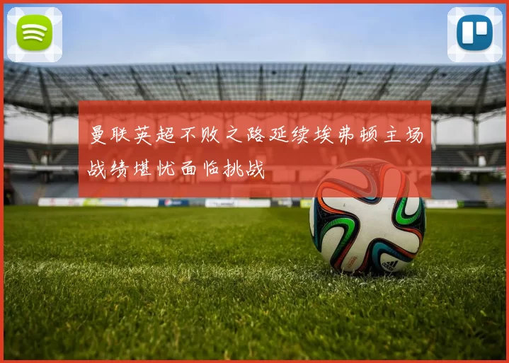 曼联英超不败之路延续埃弗顿主场战绩堪忧面临挑战